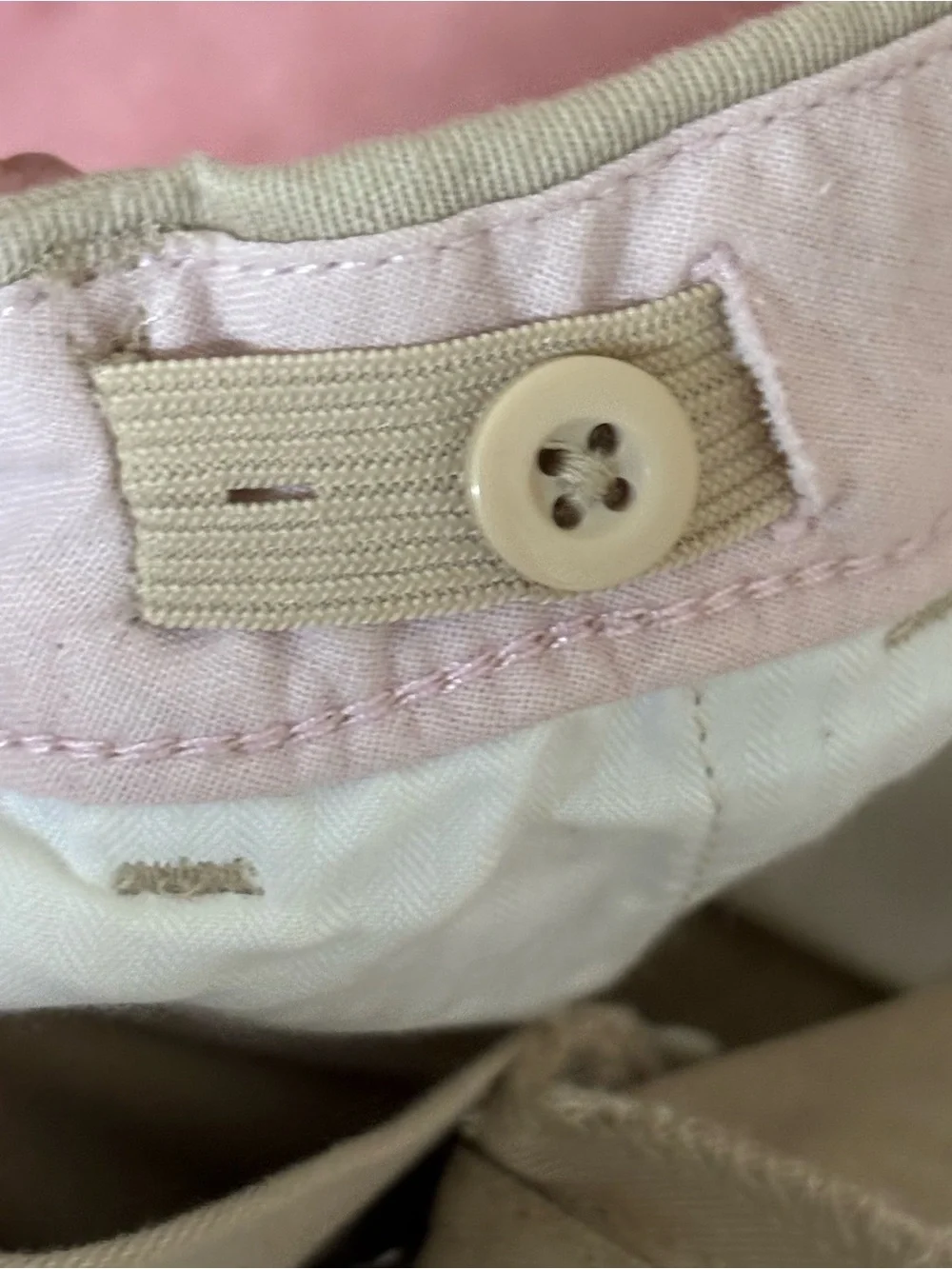 Gap Kids 98% Cotton Boys Beige Chino Pants NWT  Size 12
